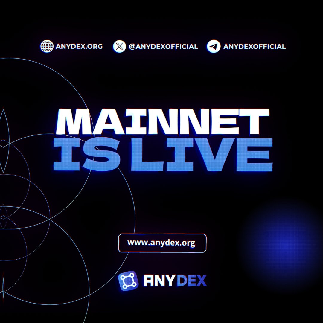 Our ERC-20 Mainnet platform is live!

You can now trade at anydex.org, just press the 'Trade' button, or enter the dapp!

Make sure to create an account!

We've also rebranded our website to look way more fresh &amp; clean than before. Now we do look like a big boy!

All