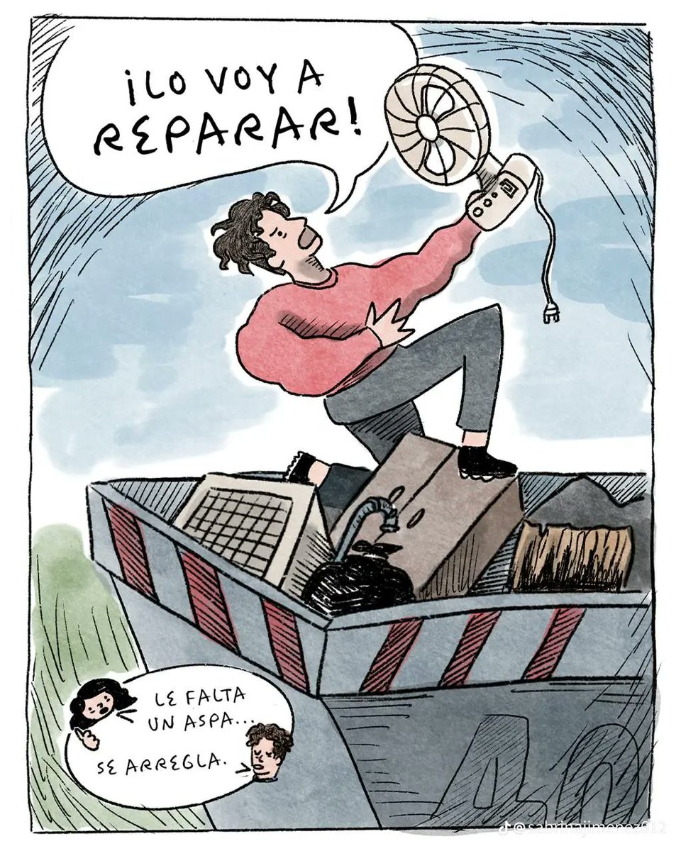 alejandrocsome's tweet photo. Si te pasa esto al ver un volquete sos una persona totalmente funcional.

De Sabrina Jiménez. https://t.co/RMyzKG09WJ