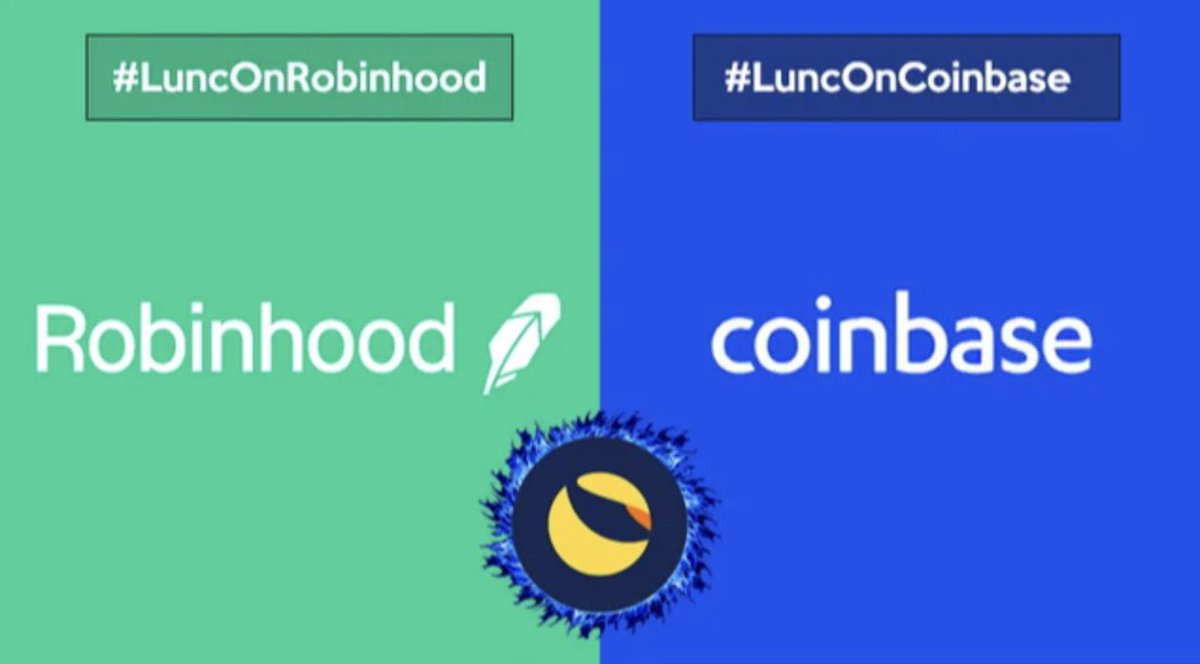 Hey #Coinbase and #Robinhood, please consider listing $LUNC to support #Binance and the #LUNCCommunity in rebuilding efforts. 

It’s been over 2.5 years, and our investors deserve a ray of hope at the end of this long journey!

$LUNC #TerraClassic 

Report this to spread the