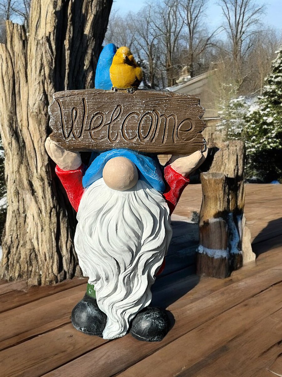 It’s that #Christmas #gnome time of year! #concrete #ShopLocal #pei