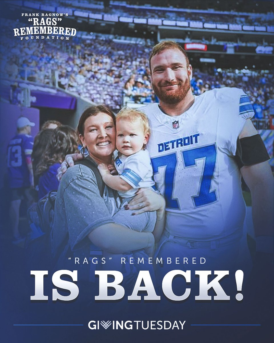 Today is #GivingTuesday! Our mission is to foster a love of the outdoors in children and their families by sharing its power to heal and bond families together. 💙

We can’t wait to continue our mission in 2025 and we need YOUR help! Donate at RagsRemembered.givesmart.com