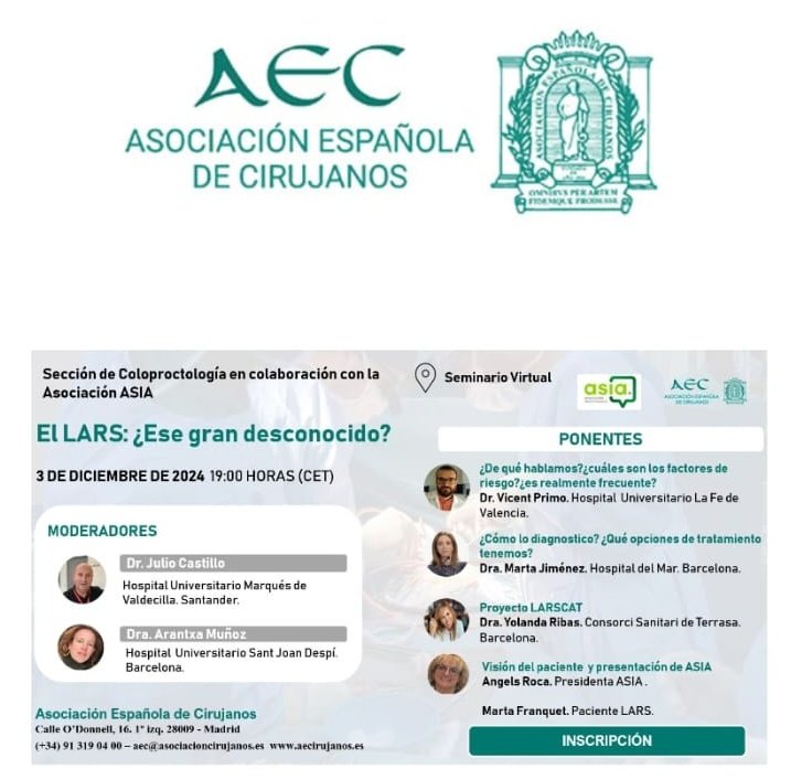 Marta JiménezToscano (@mjimeneztoscano) on Twitter photo Os esperamos esta tarde
aecirujanos.es/AULA-VIRTUAL-A…
<a href="/ccr_hmar/">CCR HOSPITAL DEL MAR</a> <a href="/hospitaldelmar/">Hospital del Mar</a> <a href="/aecirujanos/">aecirujanos</a> <a href="/coloproctoaec/">Coloproctología-AEC</a> Os esperamos esta tarde
aecirujanos.es/AULA-VIRTUAL-A…
<a href="/ccr_hmar/">CCR HOSPITAL DEL MAR</a> <a href="/hospitaldelmar/">Hospital del Mar</a> <a href="/aecirujanos/">aecirujanos</a> <a href="/coloproctoaec/">Coloproctología-AEC</a>