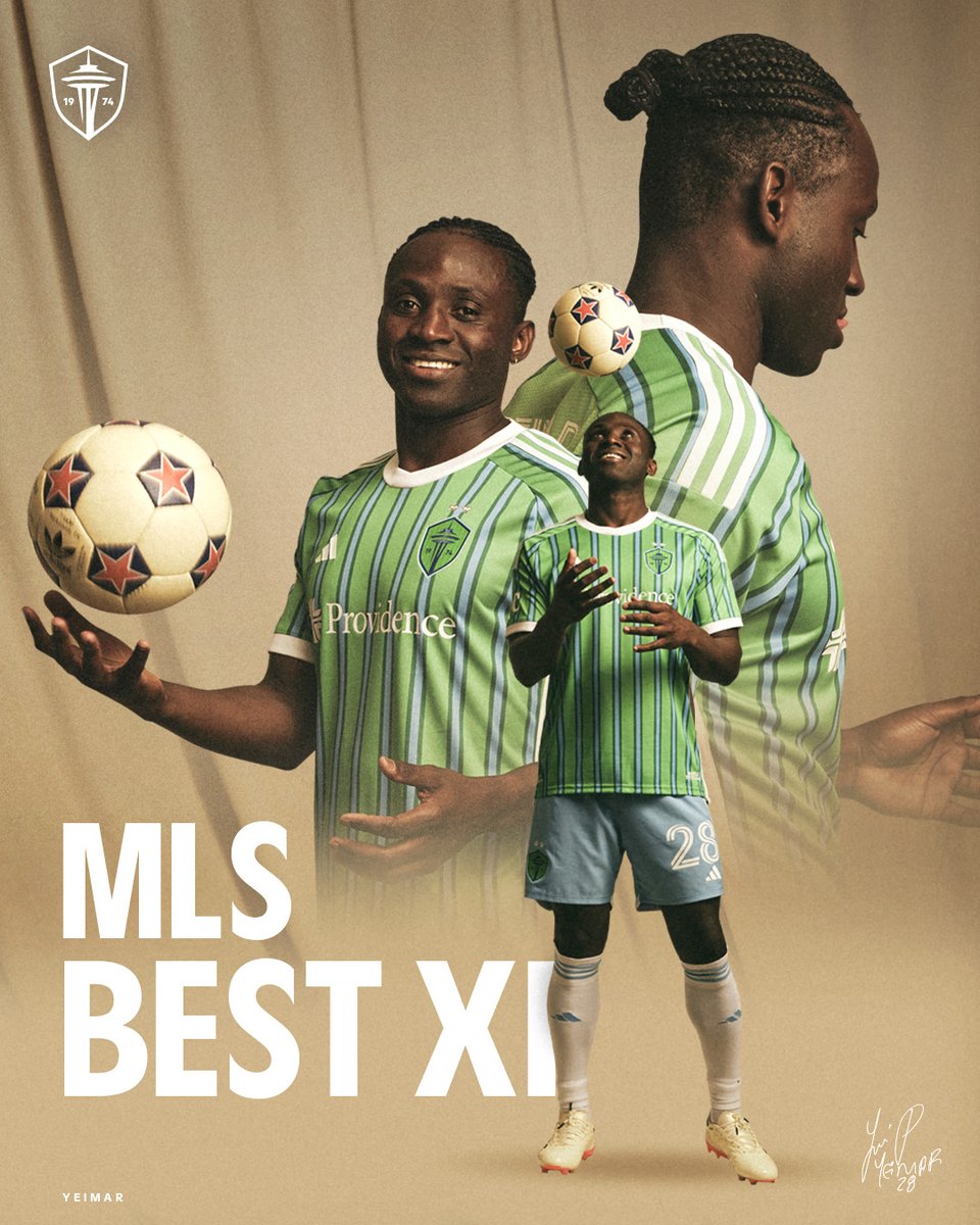 Seattle Sounders FC (@soundersfc) on Twitter photo Simply The Best ๐ช
Congratulations to Yeimar on being named to the <a href="/MLS/">Major League Soccer</a> Best XI!
๐ฐ: sndrs.com/ur0xyd91 Simply The Best ๐ช
Congratulations to Yeimar on being named to the <a href="/MLS/">Major League Soccer</a> Best XI!
๐ฐ: sndrs.com/ur0xyd91