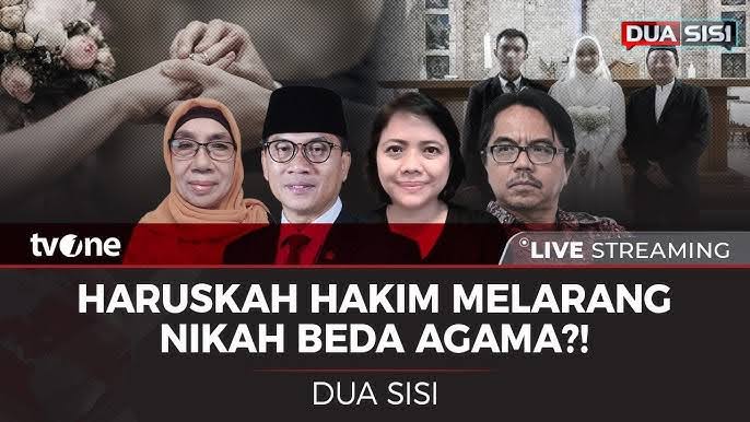 Menikah beda agama dilarang? Solusinya sama2 meninggalkan agama. Jadi manusia yg manusiawi dan berbudi pekerti luhur lebih baik.  🙏
