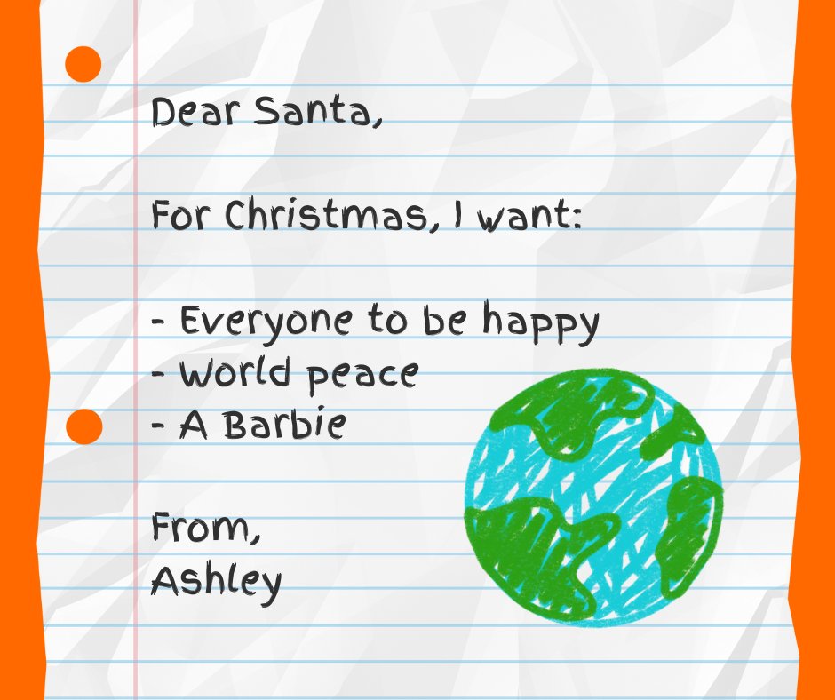 When Ashley Hemnarine, VP of Advancement, was young, she wrote a letter to Santa that said, “I want everyone to be happy, world peace, and a Barbie.” That was only the beginning.  

Read about Ashley’s philosophy of giving.

🔗ow.ly/mgKe50Uk0WI

#GivingTuesday