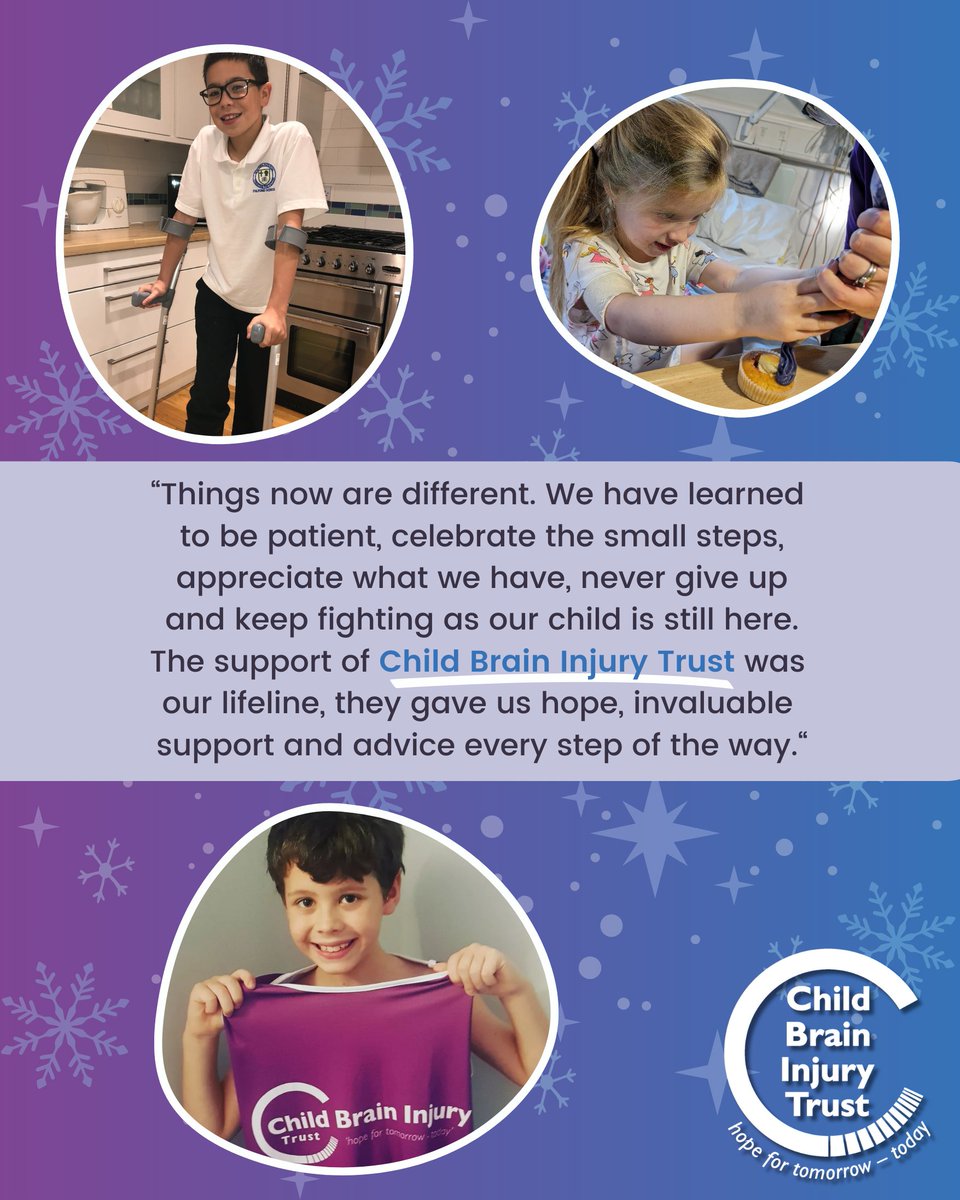 Say hello to day two of our 12 Days of CBIT Christmas! We offer vital early intervention and support in hospitals across the UK, making sure that families feel guided, informed, and cared for. No family should feel alone on this journey. Together, we build hope for tomorrow. 💜