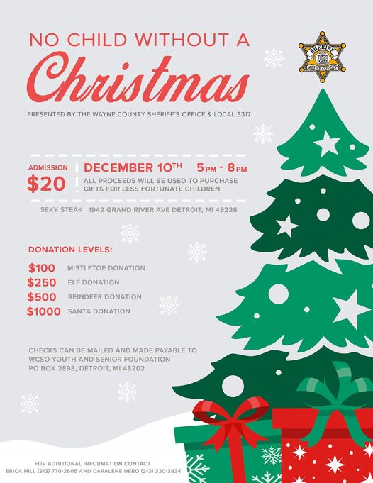 It’s the WCSO kickoff to the holiday season! Have fun and do a wonderful thing for a child in need. This year’s soirée is at one of the hottest new places in town. We’d love to see you there. #GivingTuesday2024 #HolidayCheer #Christmas2024