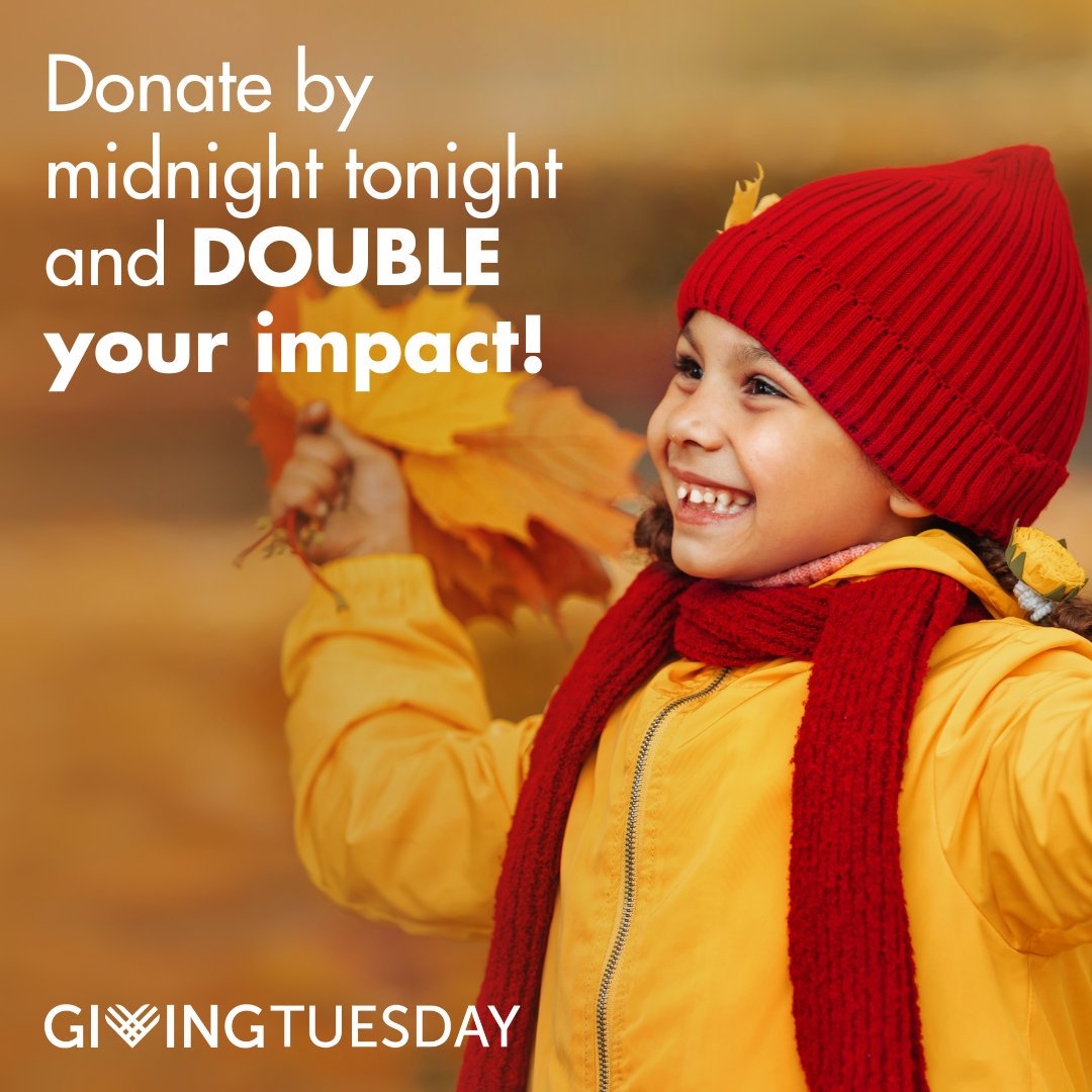 Today is #GivingTuesday! Gifts made by midnight will be matched—doubling your impact for families experiencing homelessness. 💕

Don’t wait—give now to make a difference: bit.ly/3VbL30f

#DoubleYourImpact #BostonCharities #EndFamilyHomelessness