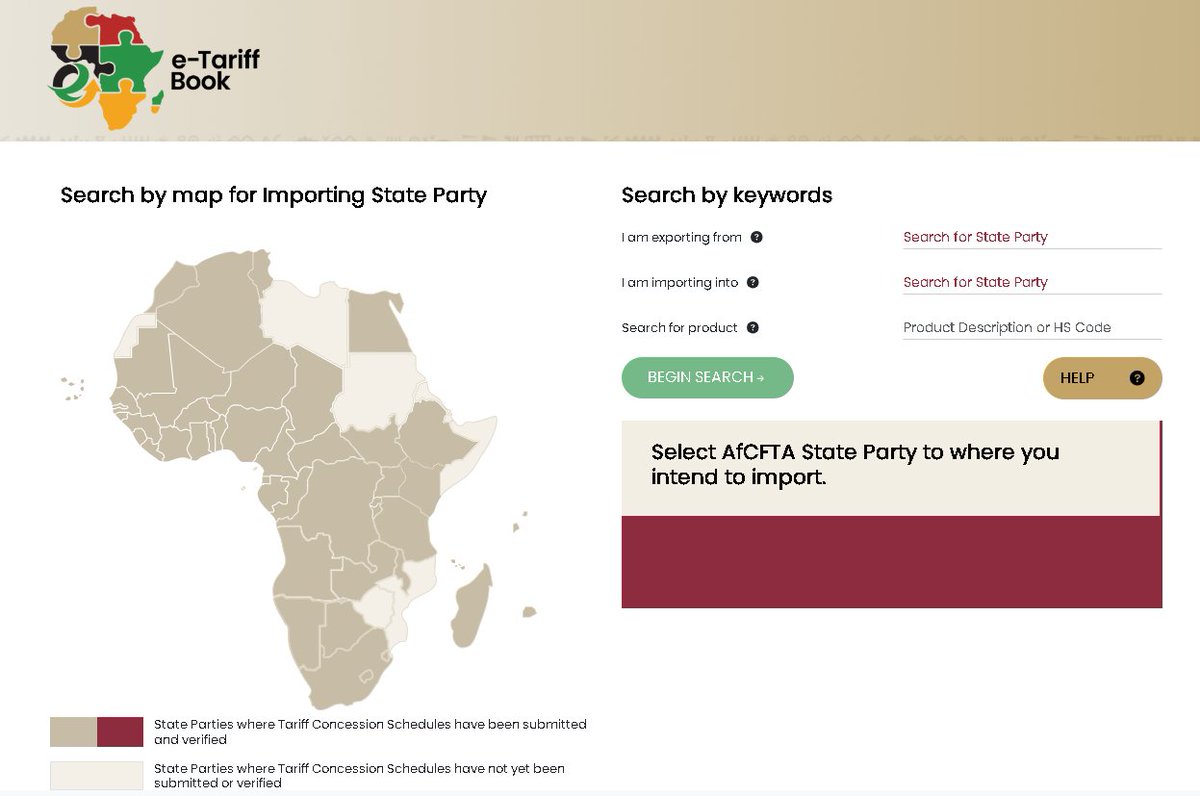 WCO_OMD's tweet photo. Update of the AfCFTA e-Tariff Book provides essential trade information for African businesses
🔗 https://t.co/9eZJIu2dqx
#WCO #Customs #AfCFTA #eTariff #Origin #EU_WCOProgramme #RoOAfricaProgramme @AfCFTA https://t.co/5DyYRFafOd