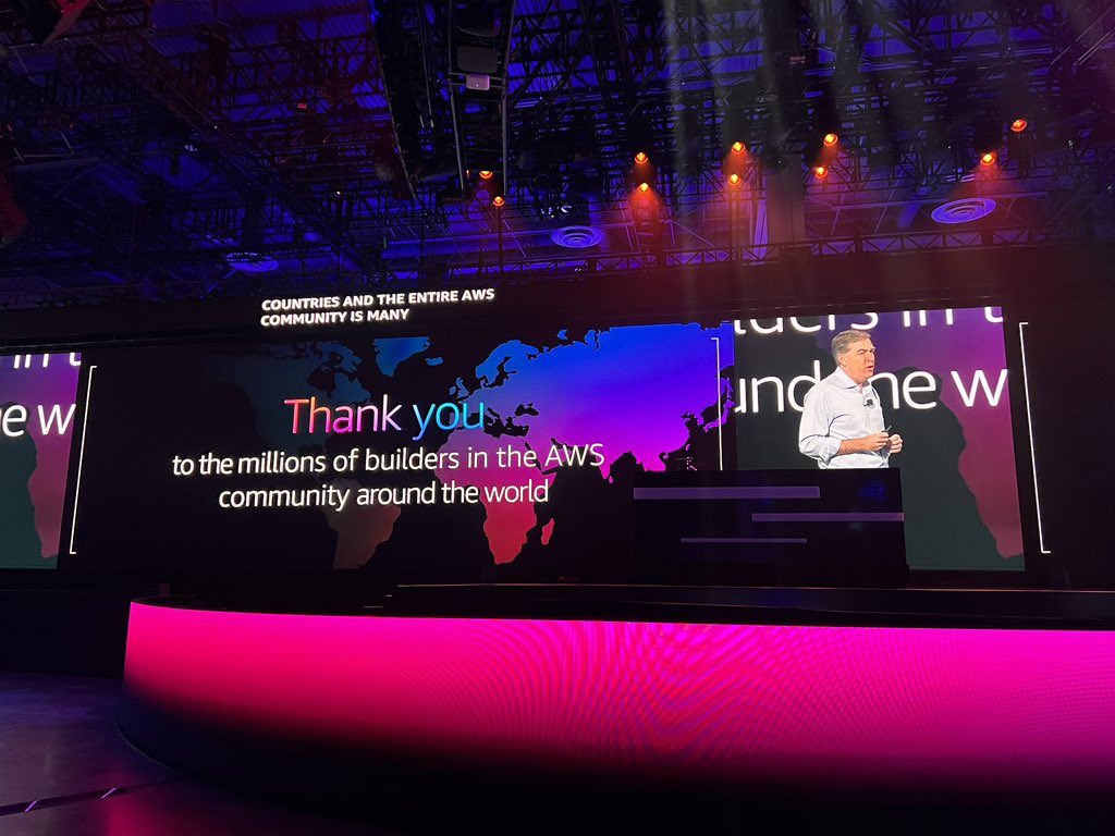Typhon666_death's tweet image. HEROそしてコミュニティに感謝
ありがたやー
#awsreinvent2024