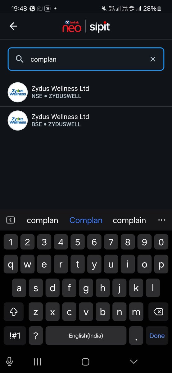 deep31993's tweet photo. @Ashish1Nanda Tried in the excitement. It works for even lesser known brands. 

#kotak neo https://t.co/jPMXZDLtTg