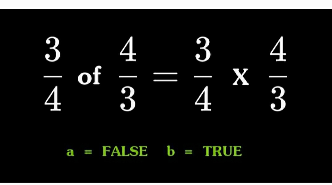 malik42174767's tweet image. a= False 
b= True
#MathTeacher #MathStudent