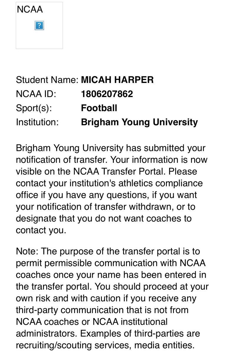 Officially in the portal. Excited for what’s next ! 🙏🏽