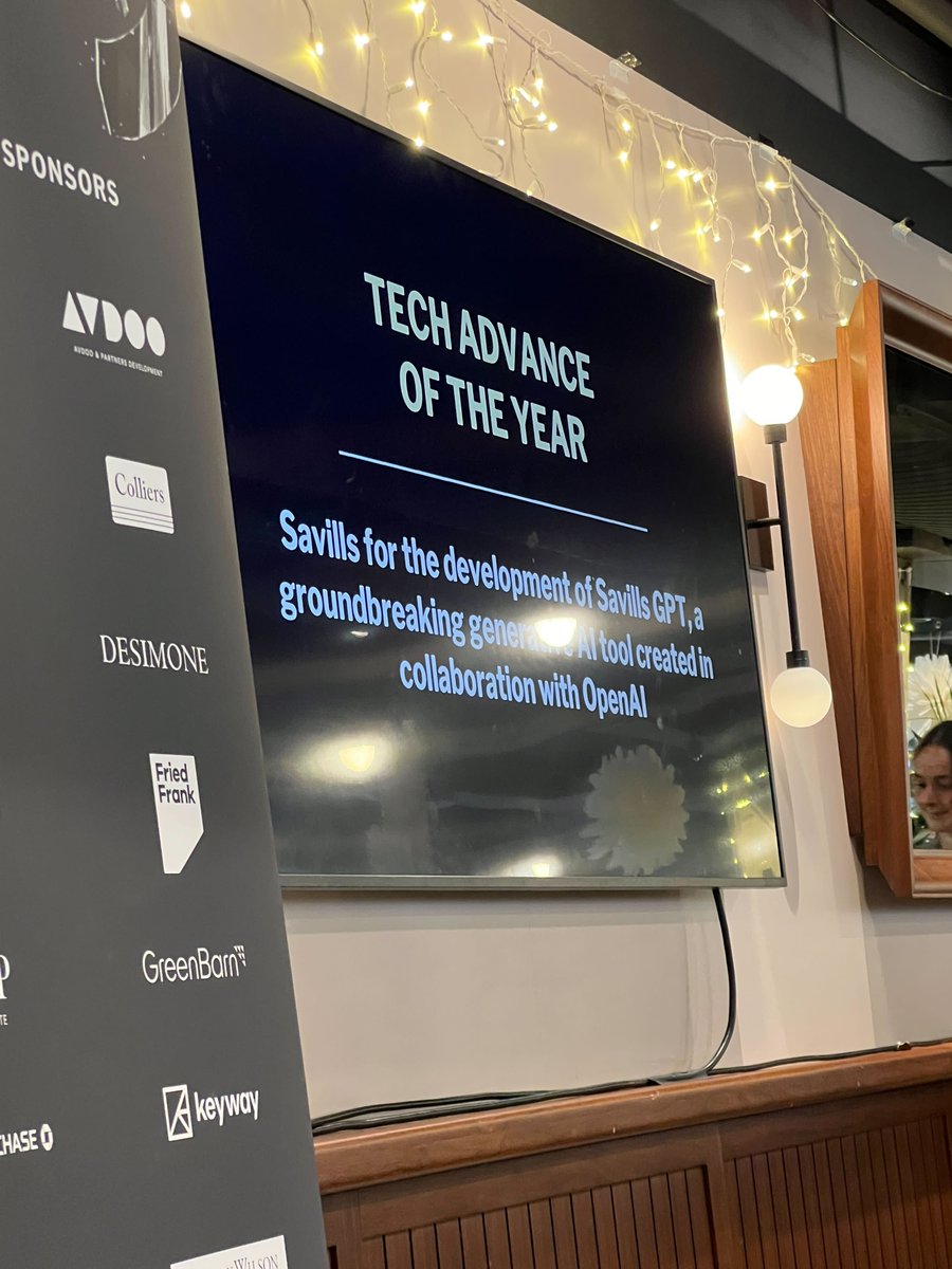KeywayAI's tweet photo. Happy to be present supporting the 2024 Breakthrough Awards by @commobserver.
Grateful to be a part of the significant transformation of our industry 🙌 👏
#Keyway #RealEstate #CommercialRealEstate #AI #Proptech https://t.co/NIxD6VMZp4