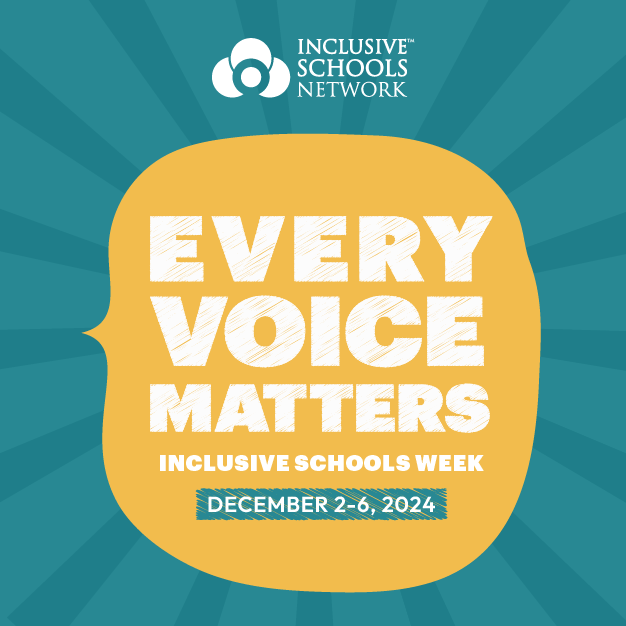 In celebration of #InclusiveSchoolsWeek, we reaffirm our commitment to creating inclusive learning environments!

#ISW2024's theme, Every Voice Matters, highlights the importance of equity in ensuring all students have equal access to a quality education: inclusiveschools.org