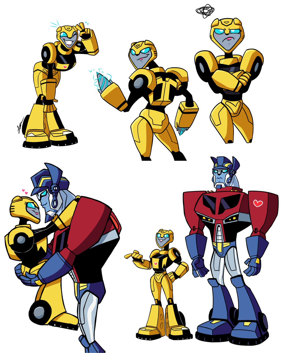 roboticpastries's tweet photo. Bonus Honeybee but ✨Animated✨
I imagine an older bee who's been on Team prime for a good while, an experienced goof if you will.
#TransformersAnimated #opbee #optibee #transformers https://t.co/n62PZ5xSa1