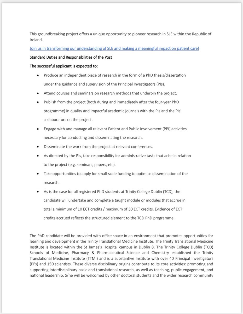 GinaLeisching's tweet image. 🚨 PhD Opportunity! 🚨
Join our team to explore the fascinating link between immunity & coagulation in SLE! 🌟 Cutting-edge research, advanced training, & real-world impact await.
#PhD #Immunology #Thromboinflammation #Research