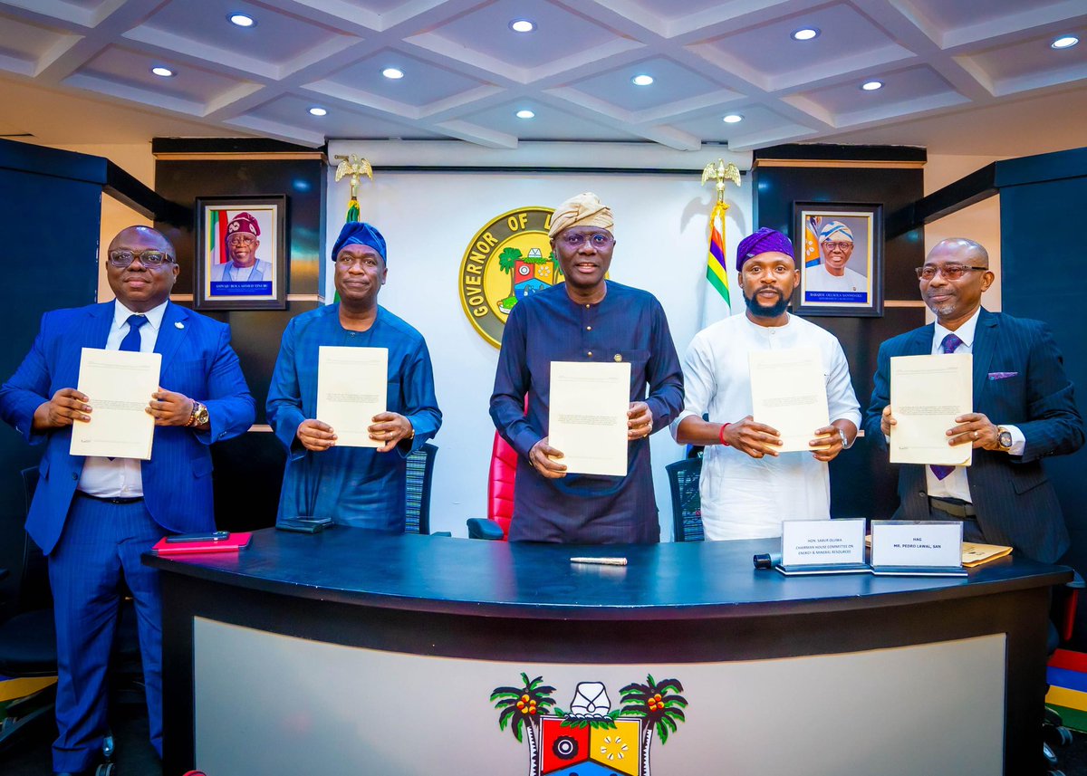jidesanwoolu's tweet photo. Today, I officially signed the Lagos Electricity Bill 2024 into law. 

This new legislation tackles the ongoing challenges in our energy sector, aiming to promote economic growth, enhance quality of life, and ensure energy equity for all Lagosians.

The law establishes a regulated electricity market that will provide affordable, reliable, and sustainable power. It encourages the use of diverse energy sources, fosters investment and innovation, and focuses on electrifying underserved areas.

To support these goals, the law creates key institutions such as the Lagos State Electricity Regulatory Commission and the Lagos Independent System Operator. Special funds will be allocated for electrification projects and community development, while also protecting consumer interests and encouraging competition.

With this law, we take a significant step towards eliminating the electricity blackouts that have affected our state for too long. This journey began back in 2021 when we launched the Lagos State Electricity Policy in preparation for this moment. We took our time to avoid repeating past mistakes and developed a comprehensive law that addresses our electricity challenges more effectively.

Our aim is to ensure that every resident in Lagos has access to electricity that is reliable and affordable.