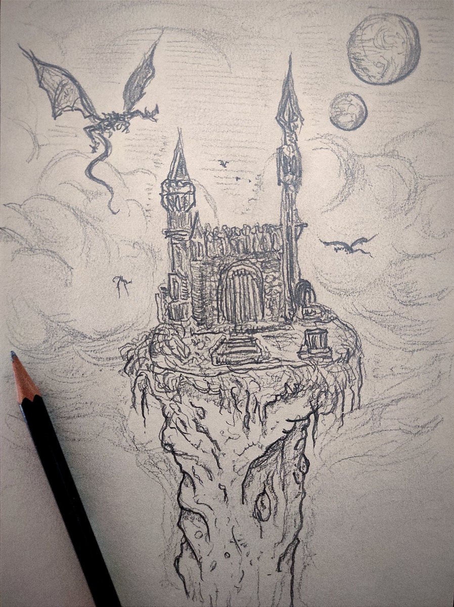 Another World, Another Time...

A drawing from last night.
#dungeonsynth