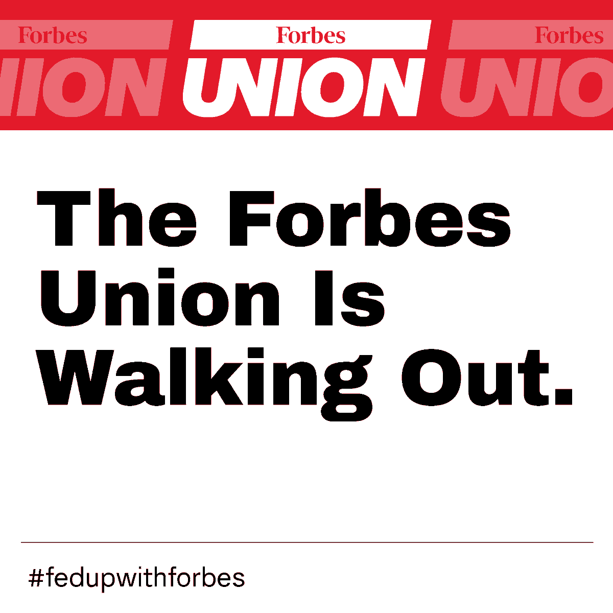 nyguild's tweet photo. Today's @forbesunion walkout is the 36th work stoppage this year in @newsguild - and the 93rd in the last three years. https://t.co/Y8CQ51mCSS