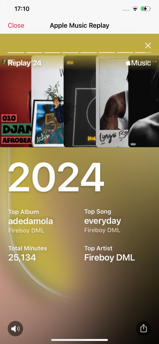 Djsomaofficial's tweet photo. Ybnl always top every year #applemusicwrapped https://t.co/gU1P0OZSo0