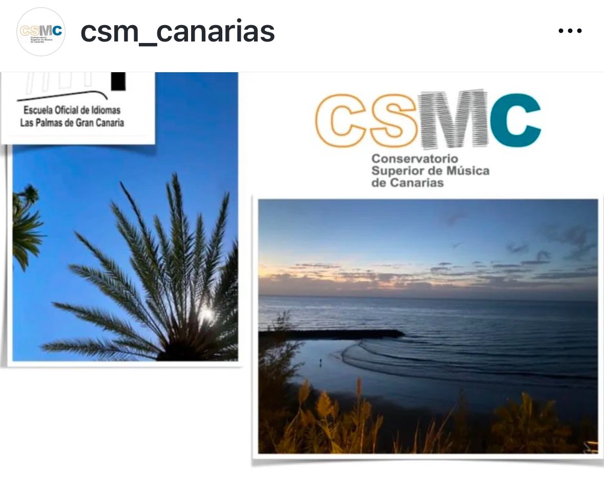 Concierto de los Coros del CSMC (sede Gran Canaria) en la Escuela Oficial de Idiomas (sede Guanarteme) dirigidos por Ulrika Törnros, profesora de coro, y Marios Daskalakis (alumno Erasmus). 
Miércoles, 4 de diciembre a las 19:00h. Entrada libre hasta completar aforo.
#csmc