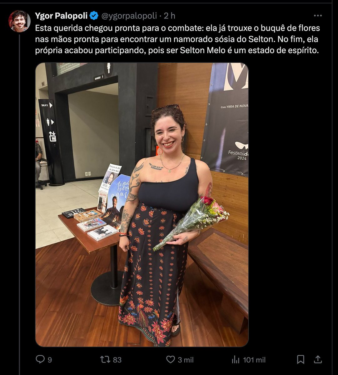 marryconselhos's tweet photo. Segue a thread do dia que, de editora de livros, me tornei sósia de Selton Mello!🥉👀
Ah, inventaram de fazer um Tinder da Selta Mello.🌹Só pra avisar: ainda não deu retorno, mas tudo bem, porque eu sou a minha própria Selton, ser Selton é coisa de alma, borogodó #seltoncaramello https://t.co/1gXgPq2VPH