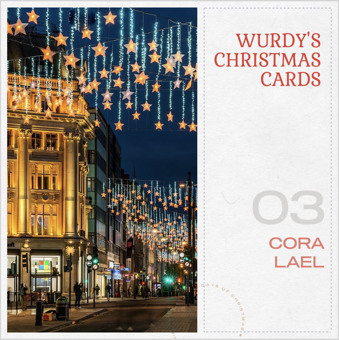 <a href="/HQstories/">HQ Stories</a> The third Christmas card is from DR CORA LAEL, the lead character in the crime series I write as <a href="/MJWhite13/">MJ White</a>. A gentle thought about finding peace in the noise and clamour of Christmas…

Read it <a href="/kofi_button/">Ko-fi</a>: ko-fi.com/post/Wurdys-Ch…

Discover the series: waterstones.com/author/mj-whit…