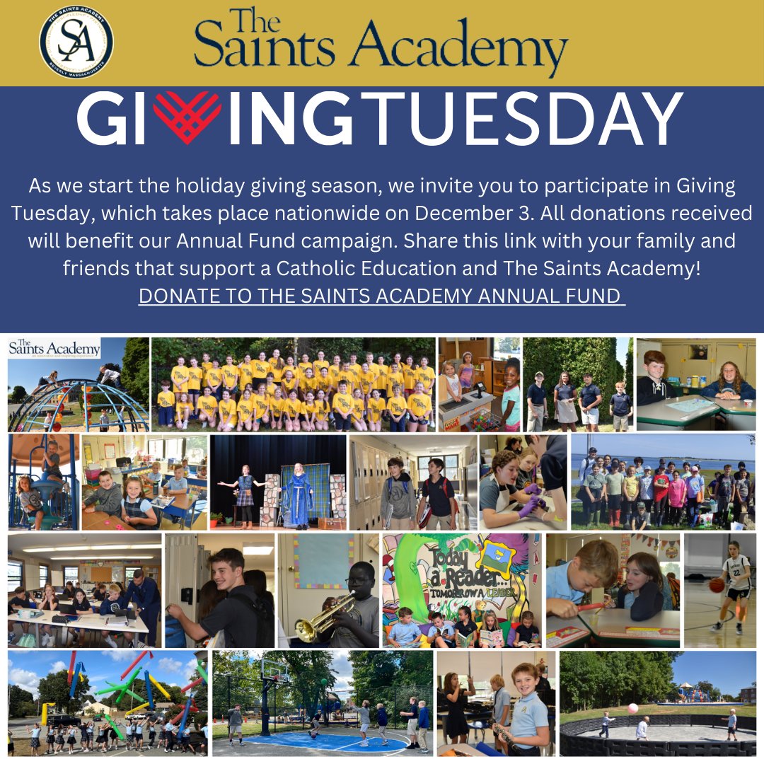 The Saints Academy tweet media