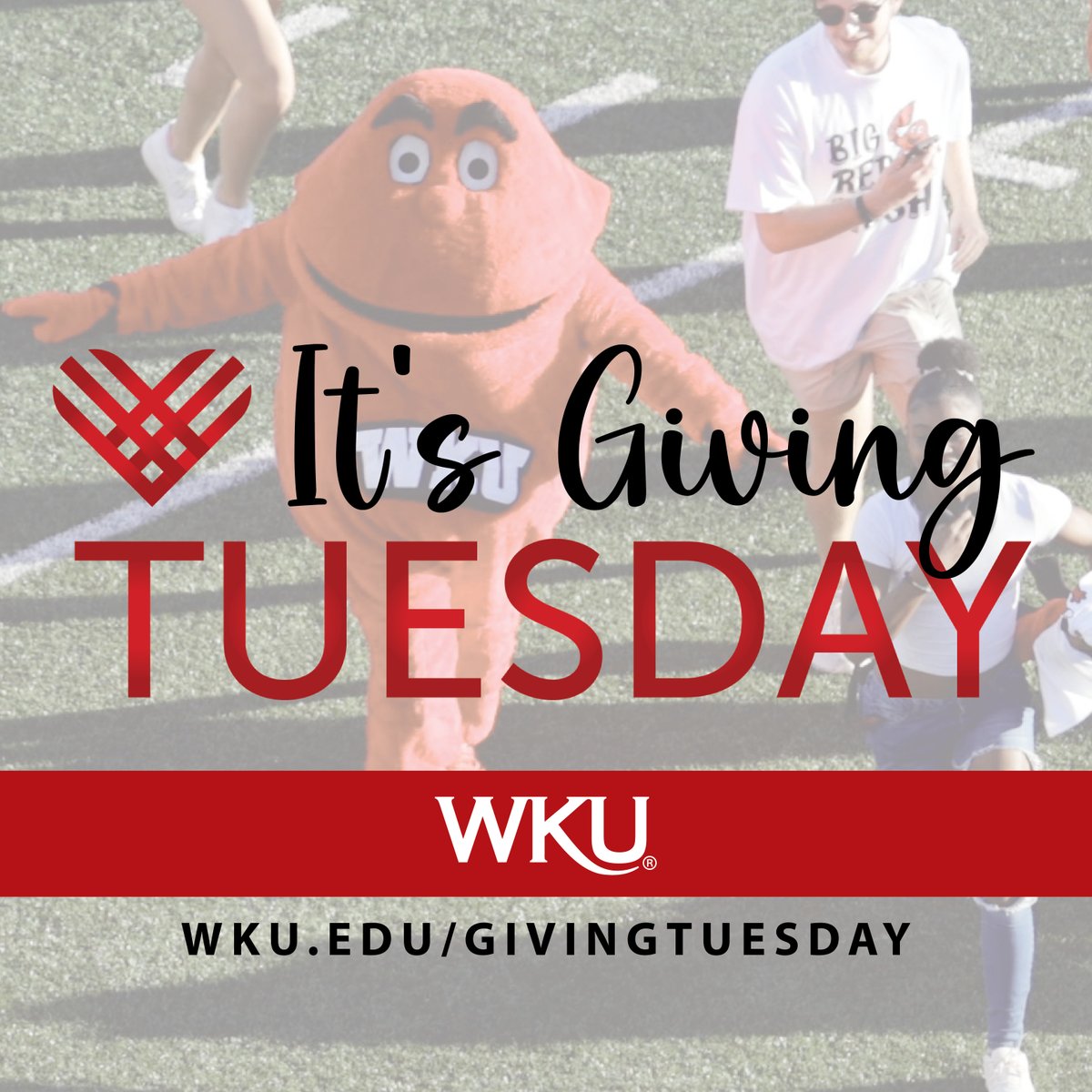 WKUAlumni's tweet image. Today is the day! Show your WKU spirit and give back to the Hill that we call home! Visit bit.ly/41bvWb3 to make a gift today!