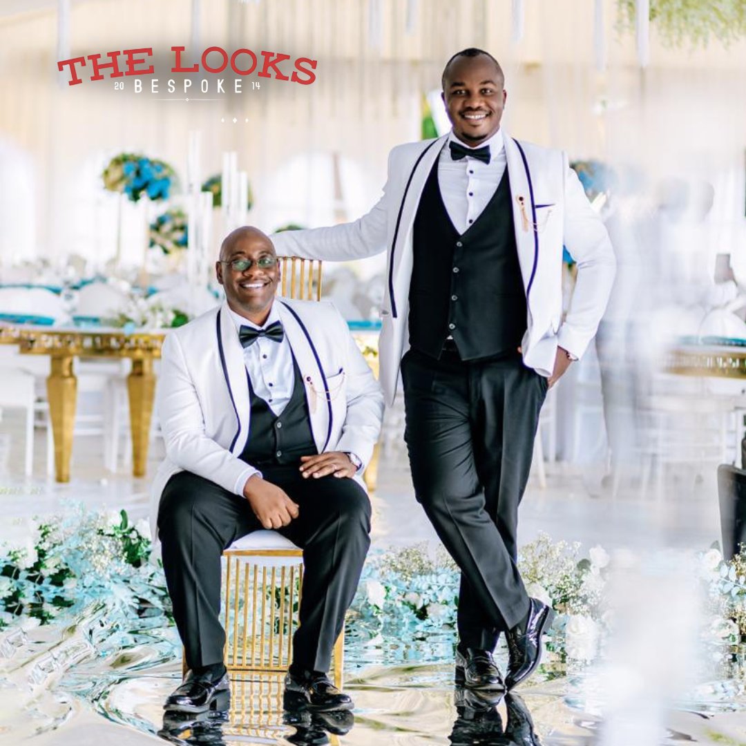 thelooksuganda's tweet image. Planning your big day? Make it unforgettable. 💒 Bespoke suits are a must for grooms who want to stand out. Let us create the perfect outfit for your wedding. Schedule a consultation and let’s get started! #WeddingStyle #BespokeGroom #LooksBespoke