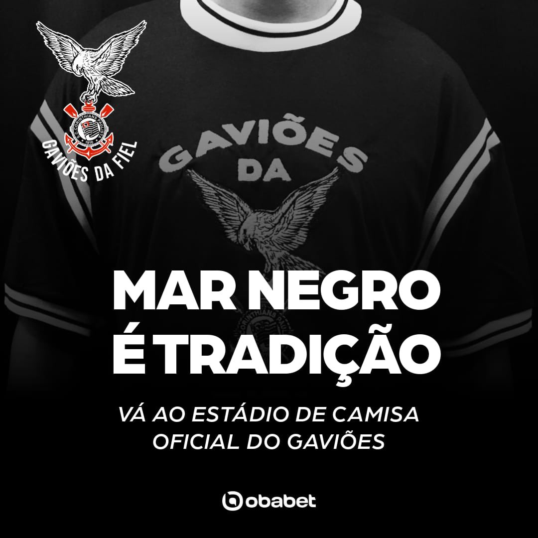 PARTICIPE DO MAR NEGRO

Salve, Família!

Hoje tem Corinthians e mais uma vez estaremos juntos durante os 90 minutos de jogo apoiando o time em campo.

Colabore com o MAR NEGRO vestindo sua CAMISA OFICIAL DO GAVIÕES ou PRETA DO CORINTHIANS e divulgue para todos os corinthianos.