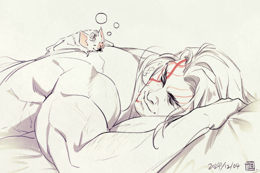 just sleep😪

#BG3  #halstarion