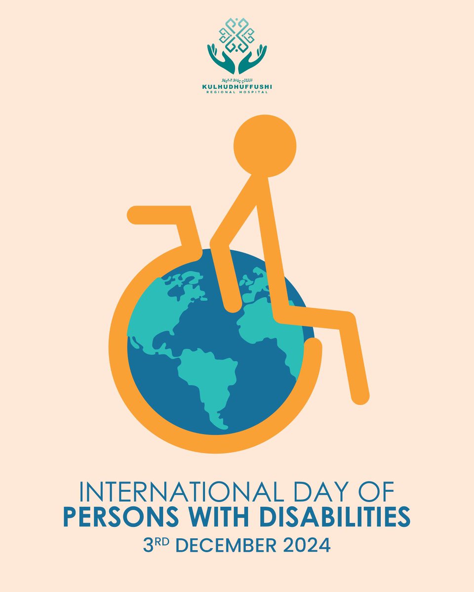 Today, we celebrate the International Day of Persons with Disabilities 2024 with the theme "Amplifying the Leadership of Persons with Disabilities for an Inclusive and Sustainable Future." To achieve health equity and create a resilient, inclusive future, it is vital to address
