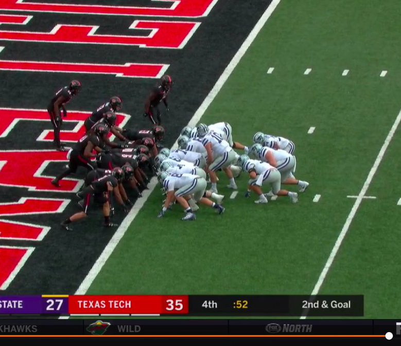 RIP Dana Dimel

Clown Car formation to begin the bowl game