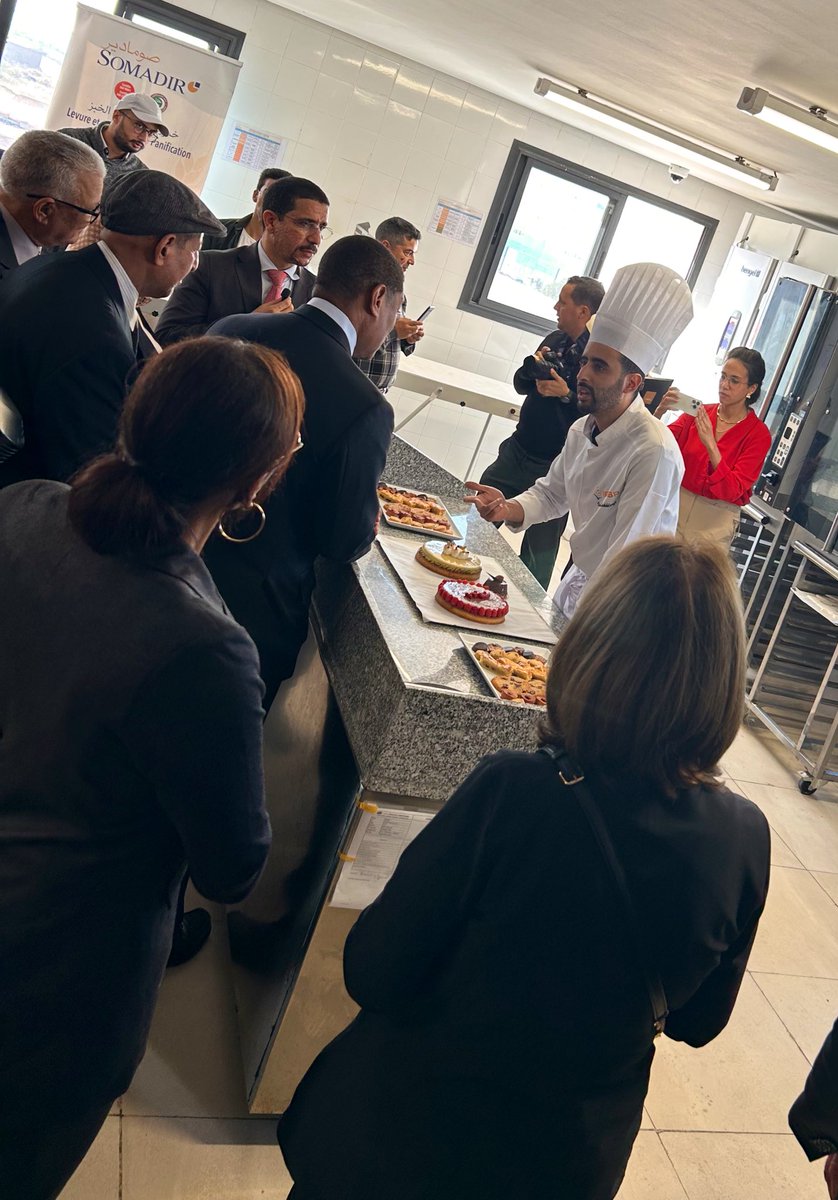 🥐🥮Sampling tasty baked goods at the Moroccan Milling and Bakery Schools, celebrating a great partnership with Morocco! American used inputs include tree nuts and U.S. wheat. <a href="/uswheatassoc/">US Wheat Associates</a> <a href="/USEmbMorocco/">U.S. Embassy Morocco</a>
<a href="/usembassytunis/">U.S. Embassy Tunis</a>
<a href="/usembassydakar/">U.S. Embassy Senegal</a>
<a href="/USEmbAbidjan/">U.S. Embassy Abidjan</a>