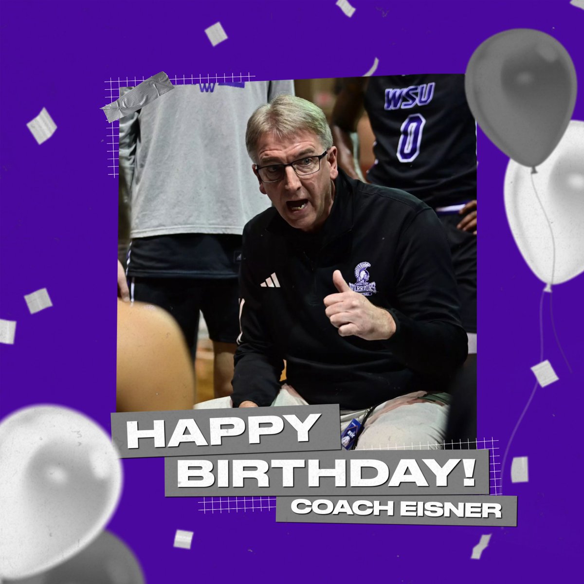 Help us wish <a href="/CoachToddEisner/">Todd Eisner</a> a happy birthday!🎊 🎉 #gowarriors