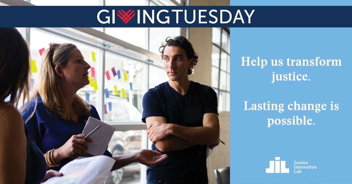 On #GivingTuesday2024, we're reminded of the power of collective action to drive meaningful change. At JIL, we believe in building a more just &amp; effective legal system. Communities are eager to adopt innovative solutions &amp; your support plays a key role. give.donationpay.org/nvf/justiceinn…