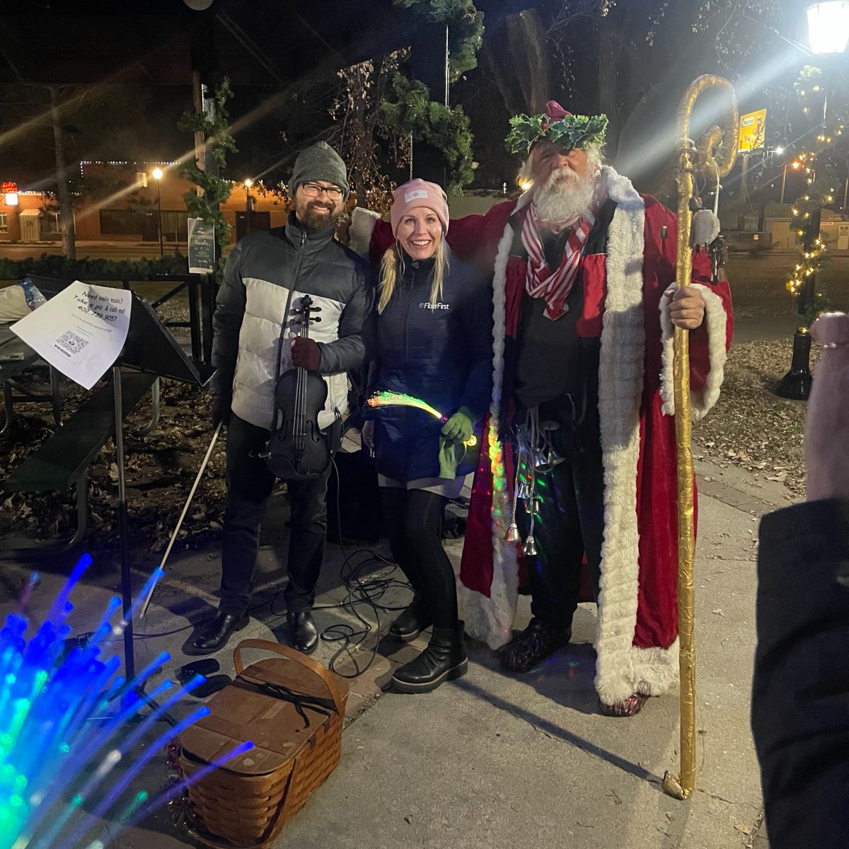 Our Omaha team braved the cold to celebrate the Florence Lighting Festival's lighting up the park on 30th &amp; State Street.
The community in the Florence neighborhood enjoyed hot cocoa and cookies, Christmas caroling, a visit from Father Christmas, &amp; a toy drive for Toys for Tots.