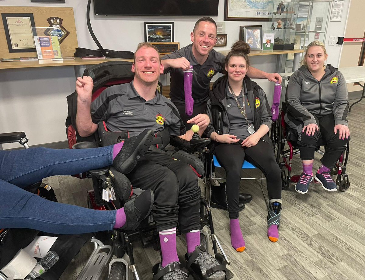 Happy Smiles Training CIC ๐๐ (@happysmilescic) on Twitter photo Why are our team wearing purple socks? ๐งฆ
Because today is International Day of Disabled People and purple is the representative colour of disability! ๐
Get these amazing socks at <a href="/ParallelGlobal/">Parallel Lifestyle</a>! ๐
Please support disability inclusion all year round! ๐
#IDPD2024 #IDPD Why are our team wearing purple socks? ๐งฆ
Because today is International Day of Disabled People and purple is the representative colour of disability! ๐
Get these amazing socks at <a href="/ParallelGlobal/">Parallel Lifestyle</a>! ๐
Please support disability inclusion all year round! ๐
#IDPD2024 #IDPD