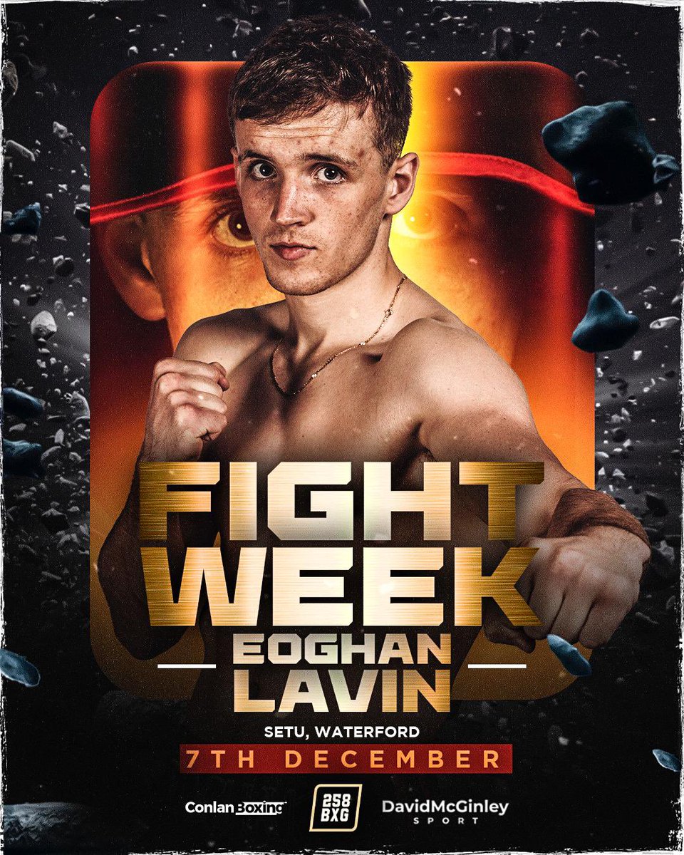 Back out again 🔥

Eoghan Lavin’s fiery start to the pro game continues this weekend 💥
