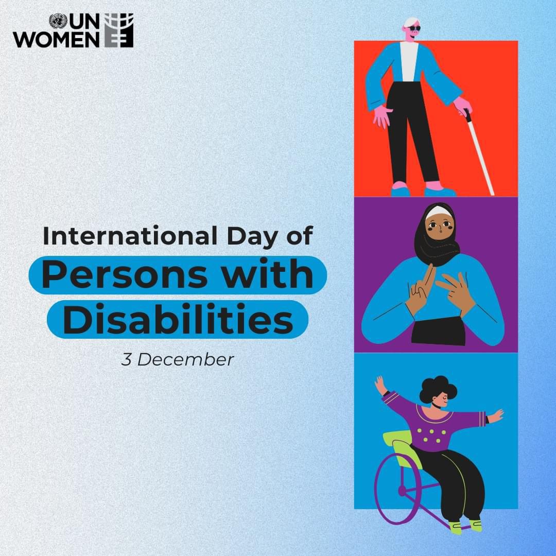 Day 9 of #16DaysOfActivism2024: On the International Day of Persons with Disabilities, we highlight the disproportionate risk of violence faced by women with disabilities.

Inclusion, protection, &amp;empowerment are essential to ending this injustice. #OrangeTheWorld