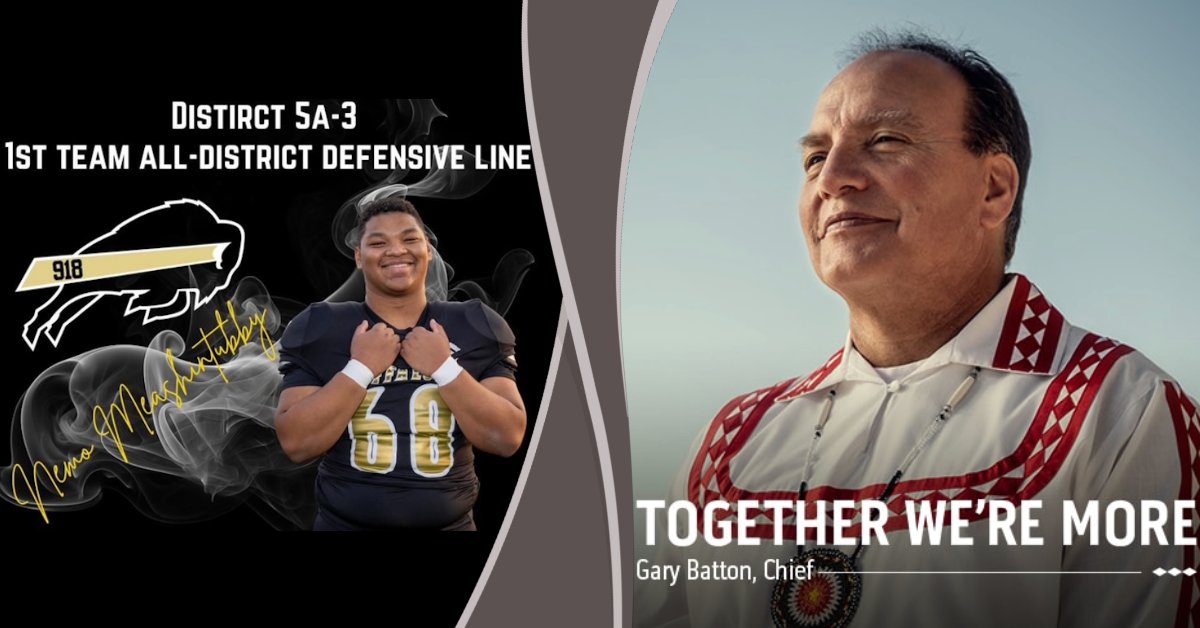 VYPE Oklahoma (@vypeok) on Twitter photo McAlester's Nehemiah "Nemo" Meashintubby - Presented by the Choctaw Nation of Oklahoma
mcalesterathletics.org/2024/12/03/mca… #okpreps <a href="/McABuffaloes/">McAlester Athletics</a> <a href="/choctawnationOK/">ChoctawNationOK</a> McAlester's Nehemiah "Nemo" Meashintubby - Presented by the Choctaw Nation of Oklahoma
mcalesterathletics.org/2024/12/03/mca… #okpreps <a href="/McABuffaloes/">McAlester Athletics</a> <a href="/choctawnationOK/">ChoctawNationOK</a>