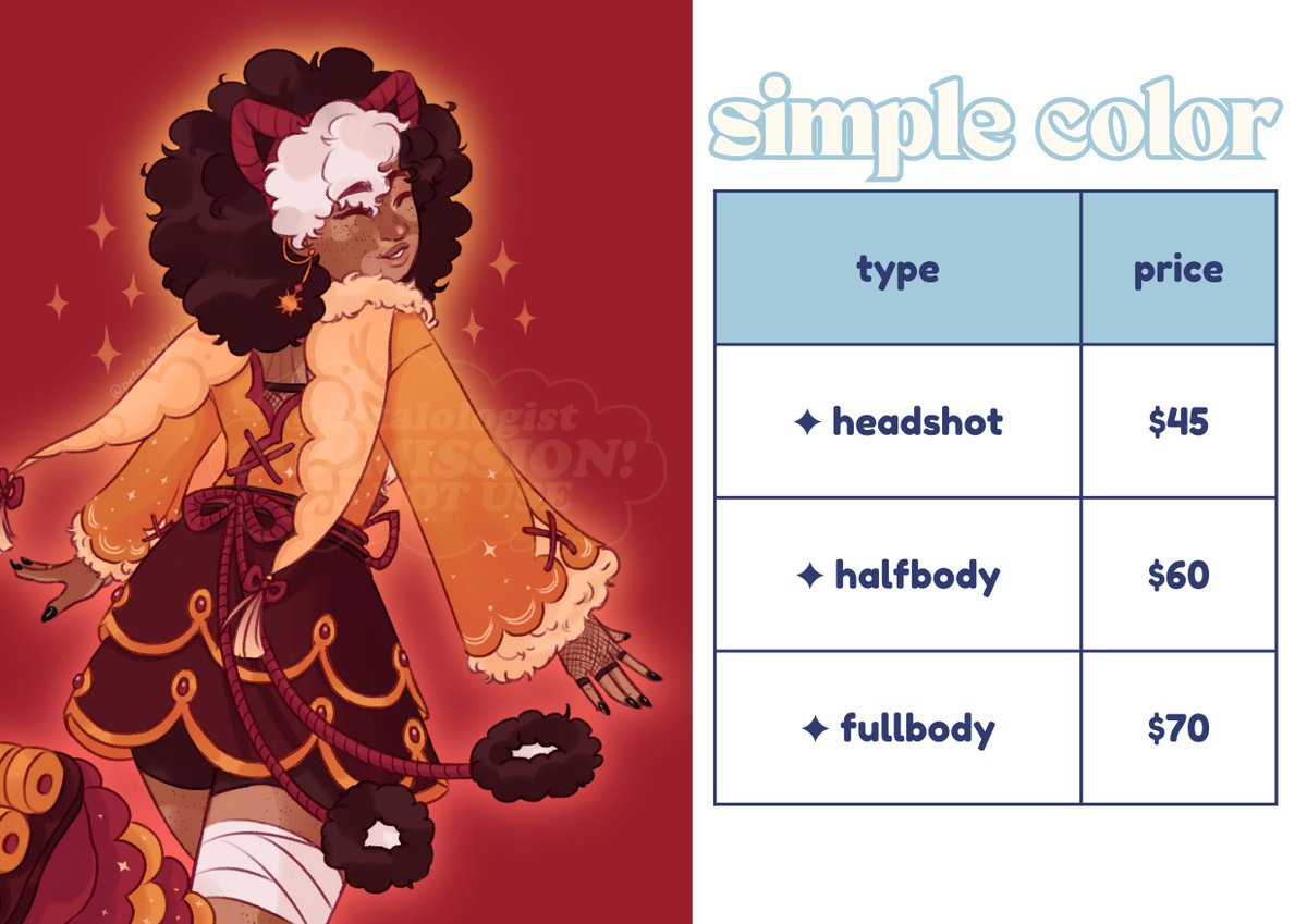 petalologist's tweet image. C♡MMS OPEN! 

i&apos;ll be taking requests for december! i have lowered some prices and have a NEW type in the thread below, along with additional info. i&apos;ll be doing 5 slots, so please dm to claim or rt to support! 🩷