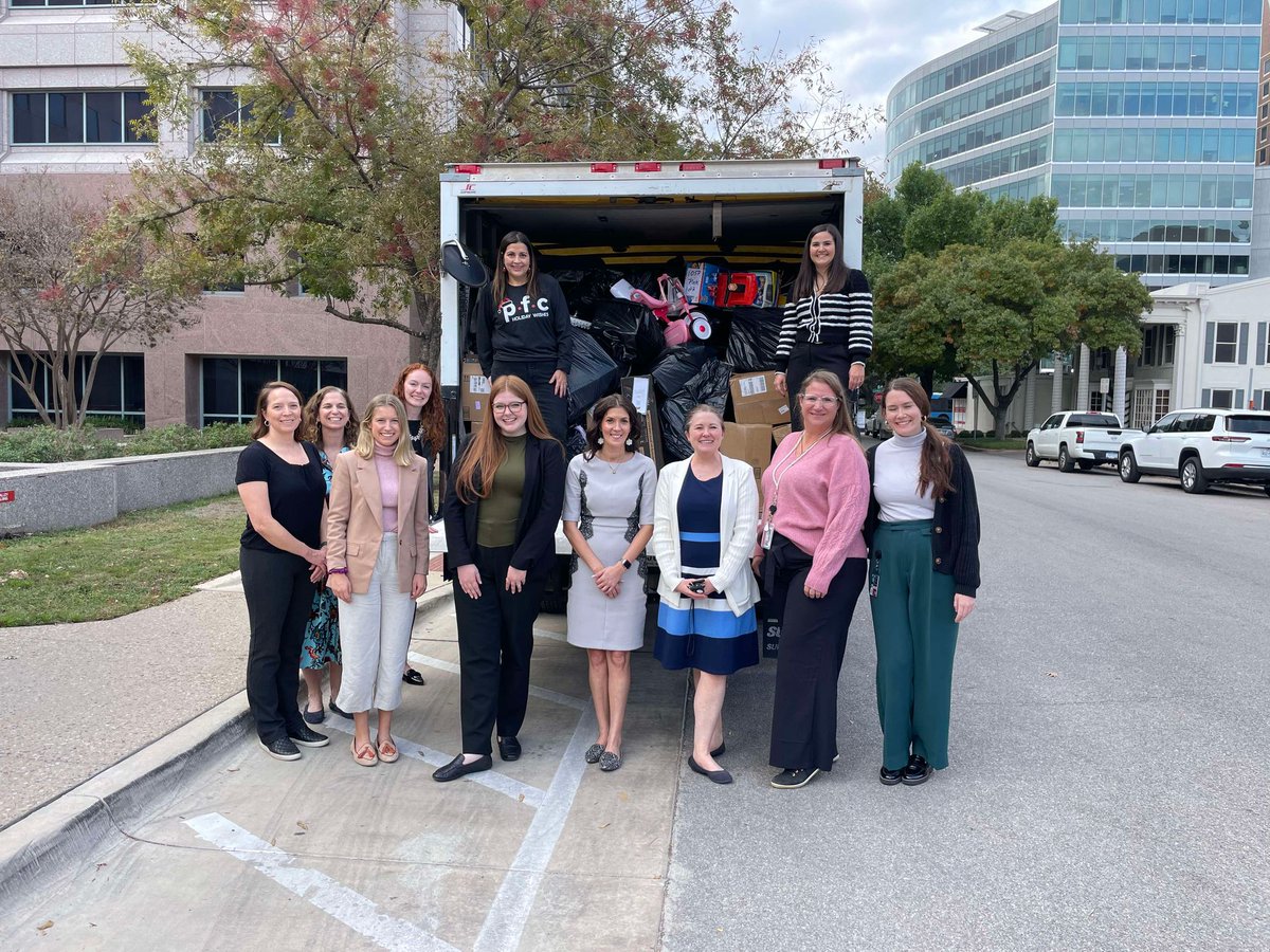 Happy Holidays! We partnered up with the <a href="/TXChildrensComm/">Texas Children's Commission</a> to adopt three "angels" this holiday season. Between the <a href="/SupremeCourt_TX/">Supreme Court of TX</a> and the Office of Court Administration, 80 kids in foster care will have holiday gifts!