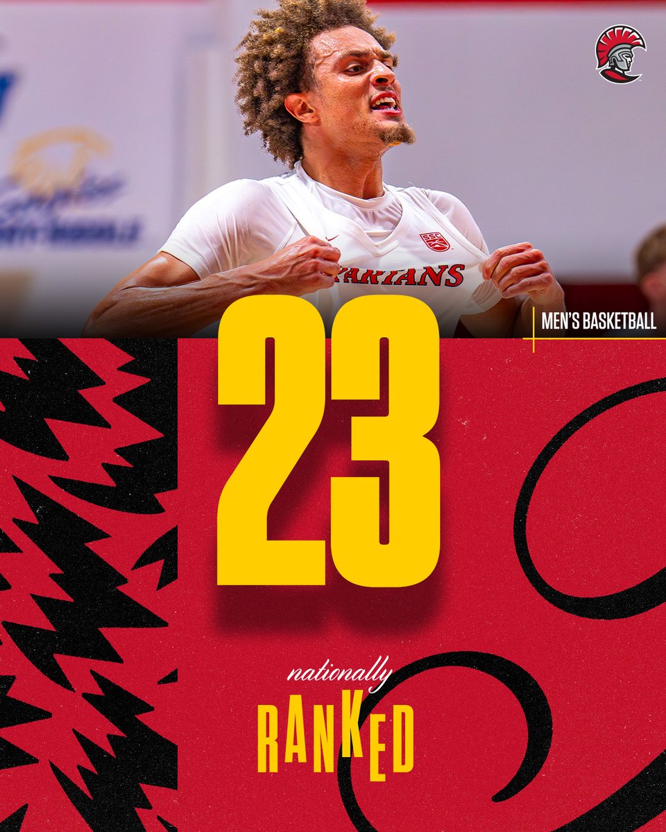 UTampaMBB's tweet photo. 🚨NATIONALLY RANKED🚨

Undefeated Spartans enter the NABC Top 25 for the first time since 2017‼️

#TampaMBB #StandAsOne🛡️ https://t.co/UDrssFcQVN