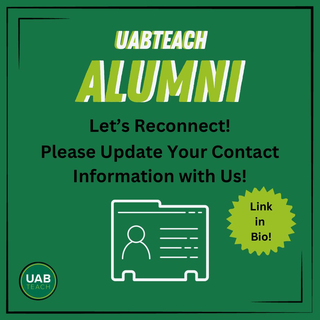 🚨ALUMNI!!!🚨 You don’t want to miss out on any of our 10th year events! 
🚨Click the link in the bio to update your info!🚨