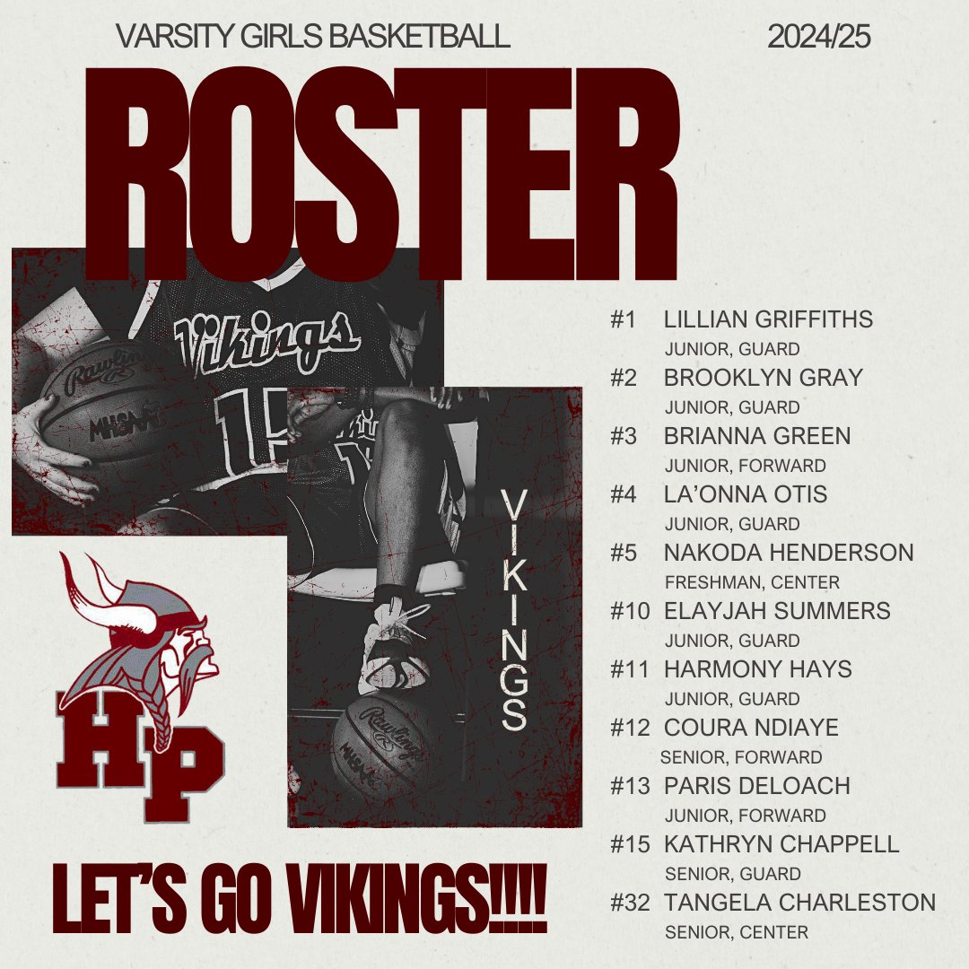 HPS_Athletics (@hps_athletics) on Twitter photo Our 2024-25 Girls Varsity Basketball roster. #hazelparkschools #GoVikings #letsroll <a href="/MIPrepZone/">MIPrepZone</a> <a href="/TheDZoneBBall/">The D Zone Basketball</a> Our 2024-25 Girls Varsity Basketball roster. #hazelparkschools #GoVikings #letsroll <a href="/MIPrepZone/">MIPrepZone</a> <a href="/TheDZoneBBall/">The D Zone Basketball</a>
