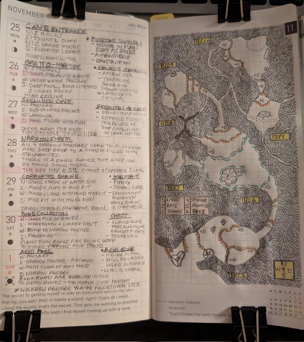 jokomaisu's tweet image. #dungeon24 #dungeon2024 #dungeon25 #dungeon2025 #megadungeon #megadungeons #fantasymap #fantasymaps #rpgmap #rpgmaps #ttrpgmap #ttrpgmaps #rpg #rpgs #ttrpg #ttrpgs #dnd #dungeonsanddragons #shadowdark #osr #gamemaster #dm #dungeonmaster #hobonichi #hobonichitecho