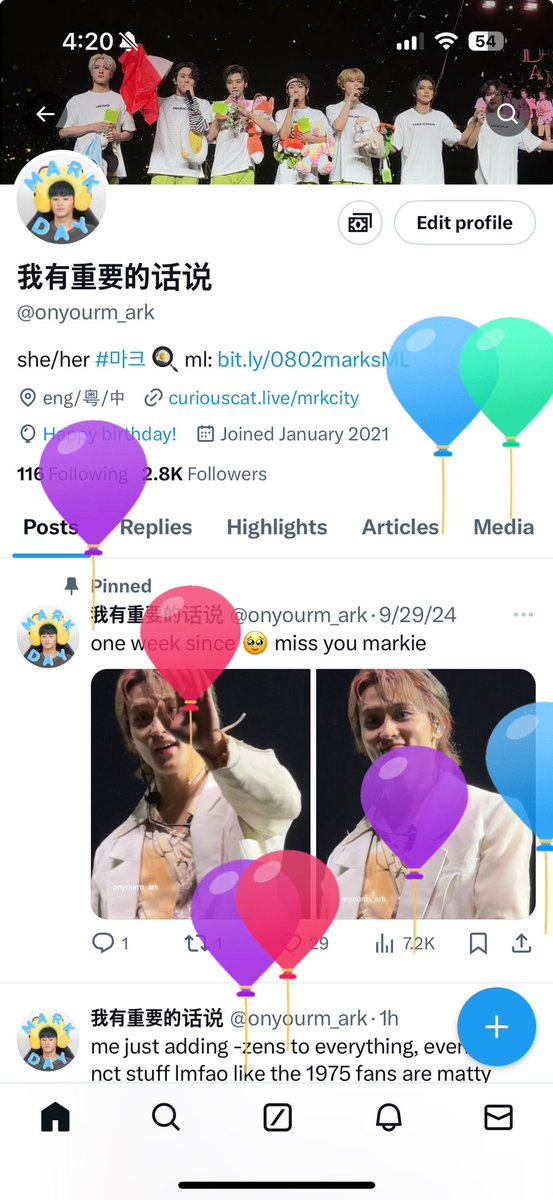 我有重要的话说 #MARK_TheFirstfruit tweet media